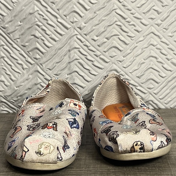 Bobs by Skechers Bobs For Dogs Sz 6 Gray Casual Slip-On Memory Foam Loafer Flats - Picture 2 of 10